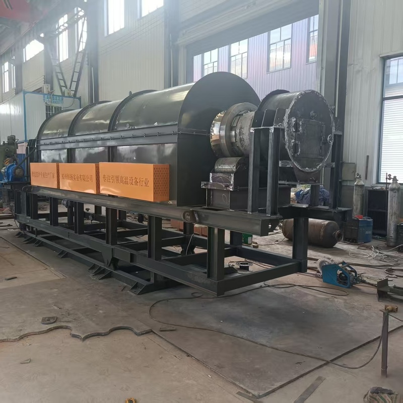 Έμμεσης Ηλεκτρικής Θέρμανσης Περιστροφικός Κλίβανος για Θερμική Επεξεργασία Υψηλής Θερμοκρασίας (1050°C) με Προσαρμόσιμη Χωρητικότητα